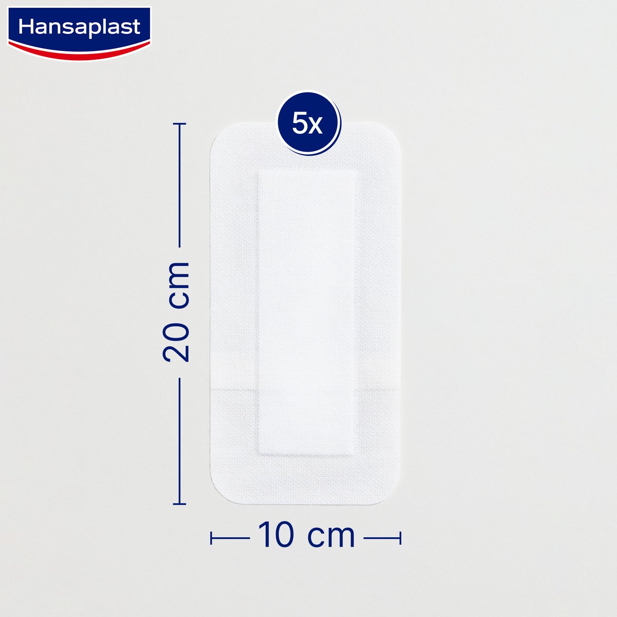 Hansaplast Sensitive 4XL Sterila Plåster 5 st