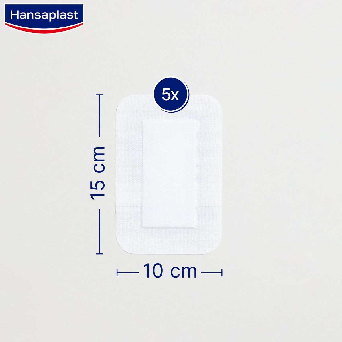 Hansaplast Sensitive 3XL Sterila Plåster 5 st