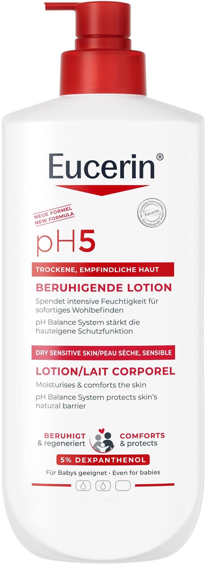 Eucerin pH5 Lotion parfymerad 750 ml