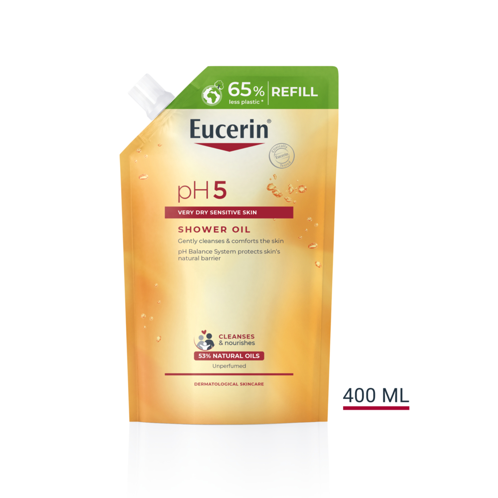 Eucerin pH5 Shower Oil Refill Oparfymerad 400 ml