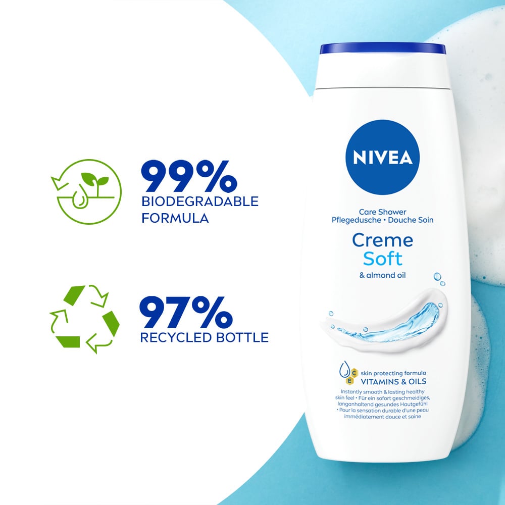NIVEA Duschtvål Creme Soft Care Shower 250 ml