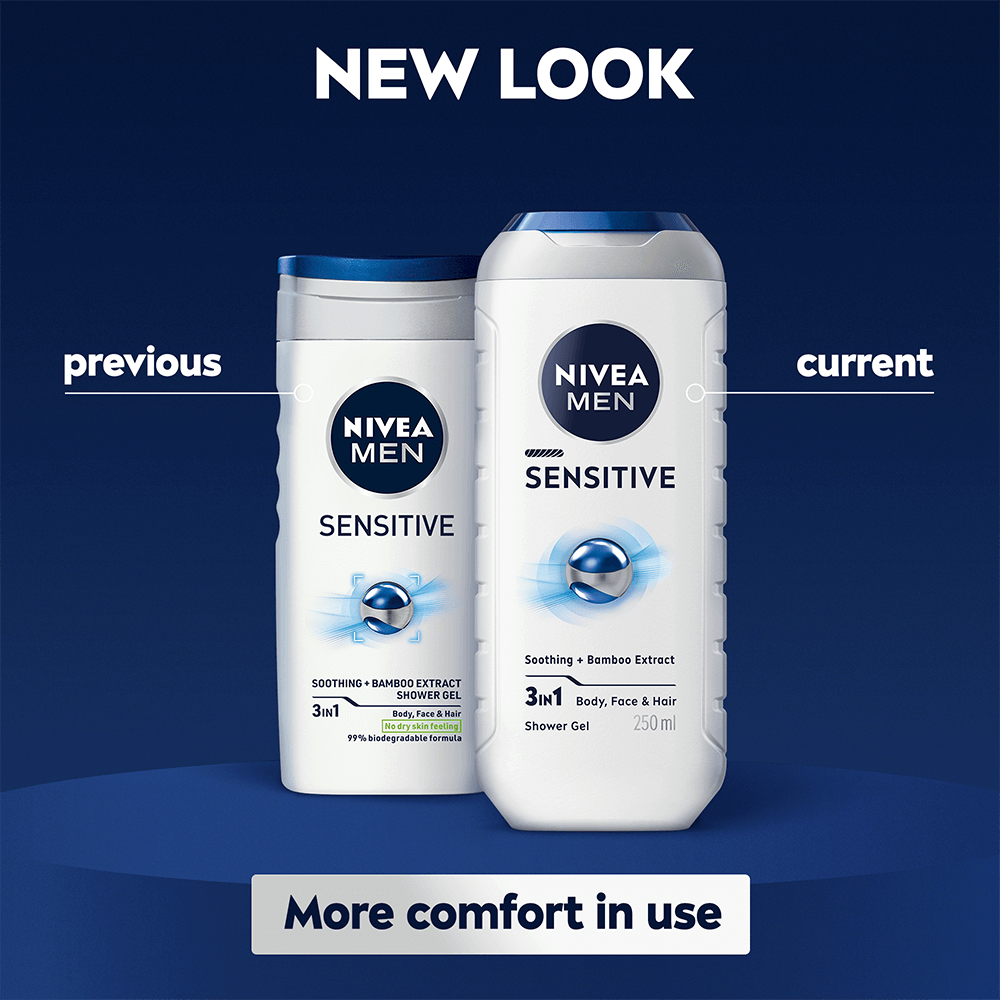 NIVEA MEN Shower Sensitive 250 ml