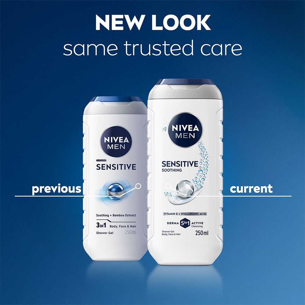NIVEA MEN Shower Sensitive 250 ml