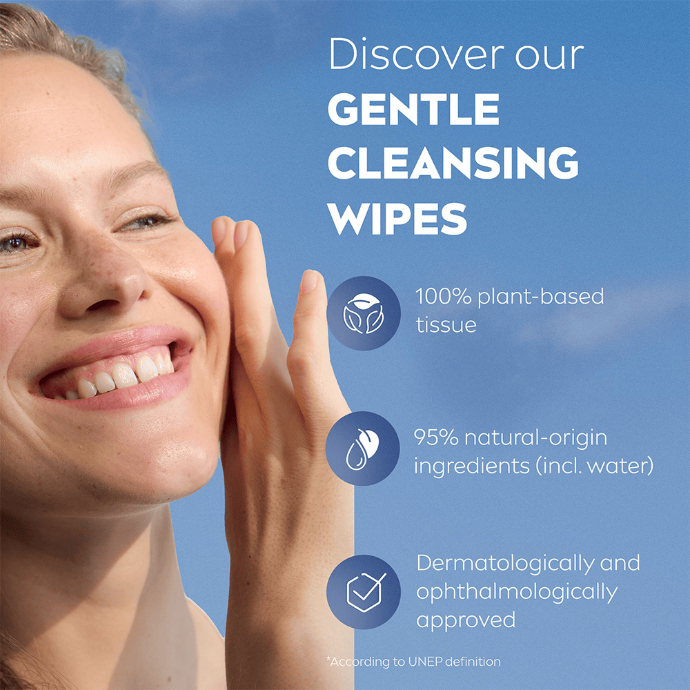 NIVEA Ansiktsservetter Refreshing Cleansing Wipes 25 st