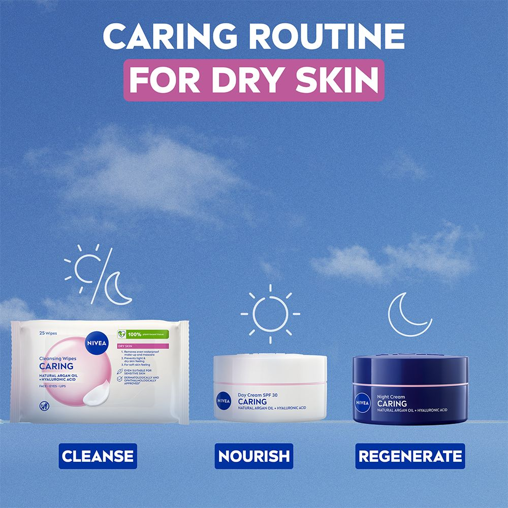 NIVEA Ansiktsservetter Gentle Cleansing Wipes 25 st