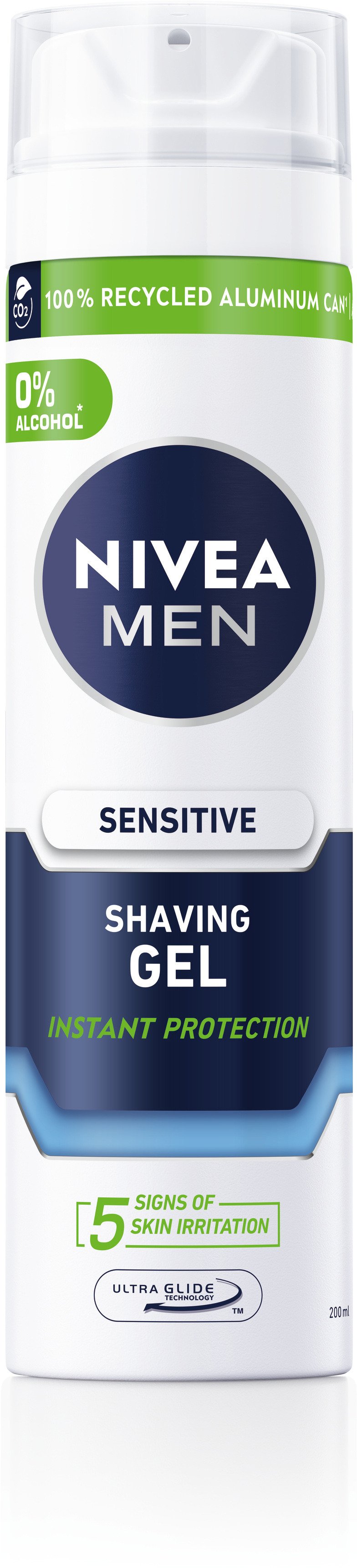 NIVEA MEN Rakgel Sensitive Shaving Gel 200 ml