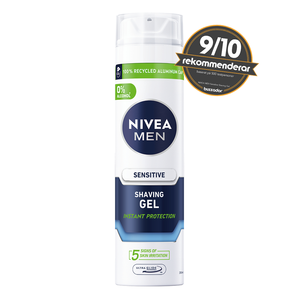 NIVEA MEN Rakgel Sensitive Shaving Gel 200 ml
