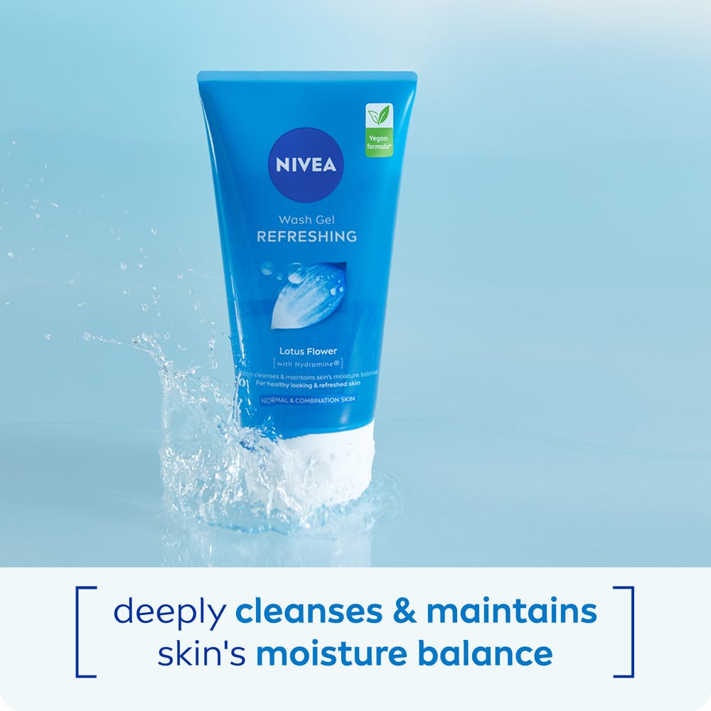 NIVEA Ansiktsrengöring Wash Gel Refreshing 150 ml