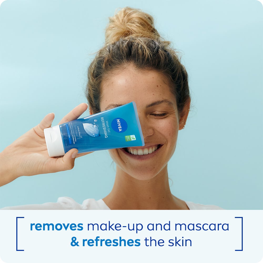 NIVEA Ansiktsrengöring Wash Gel Refreshing 150 ml