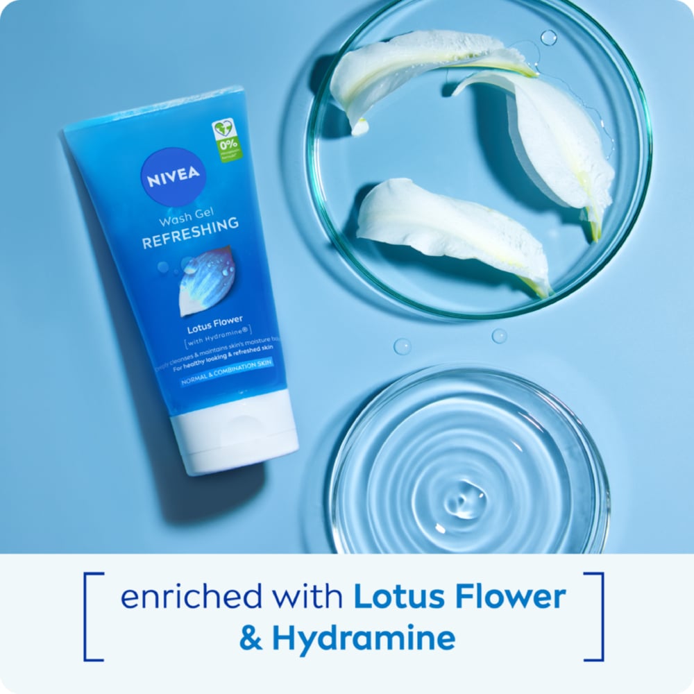 NIVEA Ansiktsrengöring Wash Gel Refreshing 150 ml