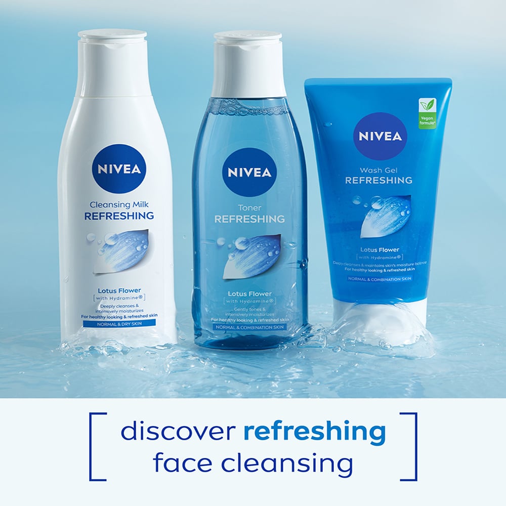 NIVEA Ansiktsrengöring Wash Gel Refreshing 150 ml