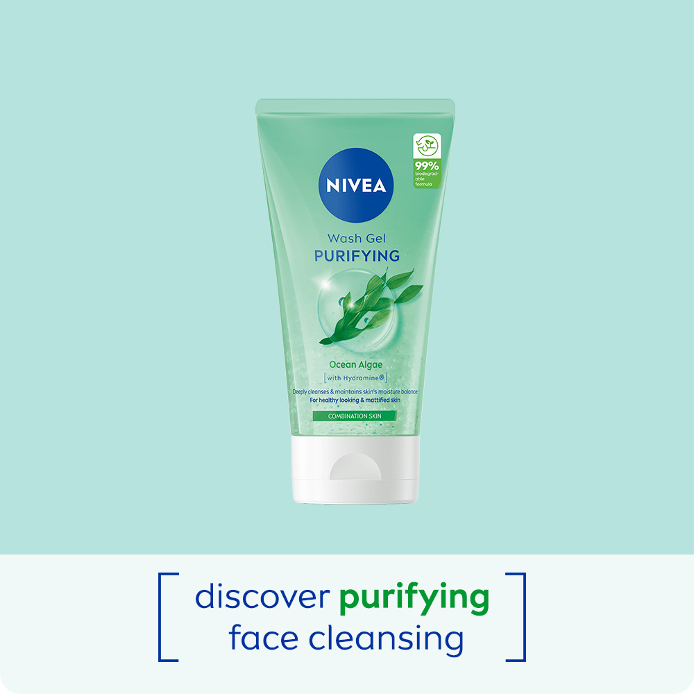 NIVEA Ansiktsrengöring Wash Gel Purifying 150 ml