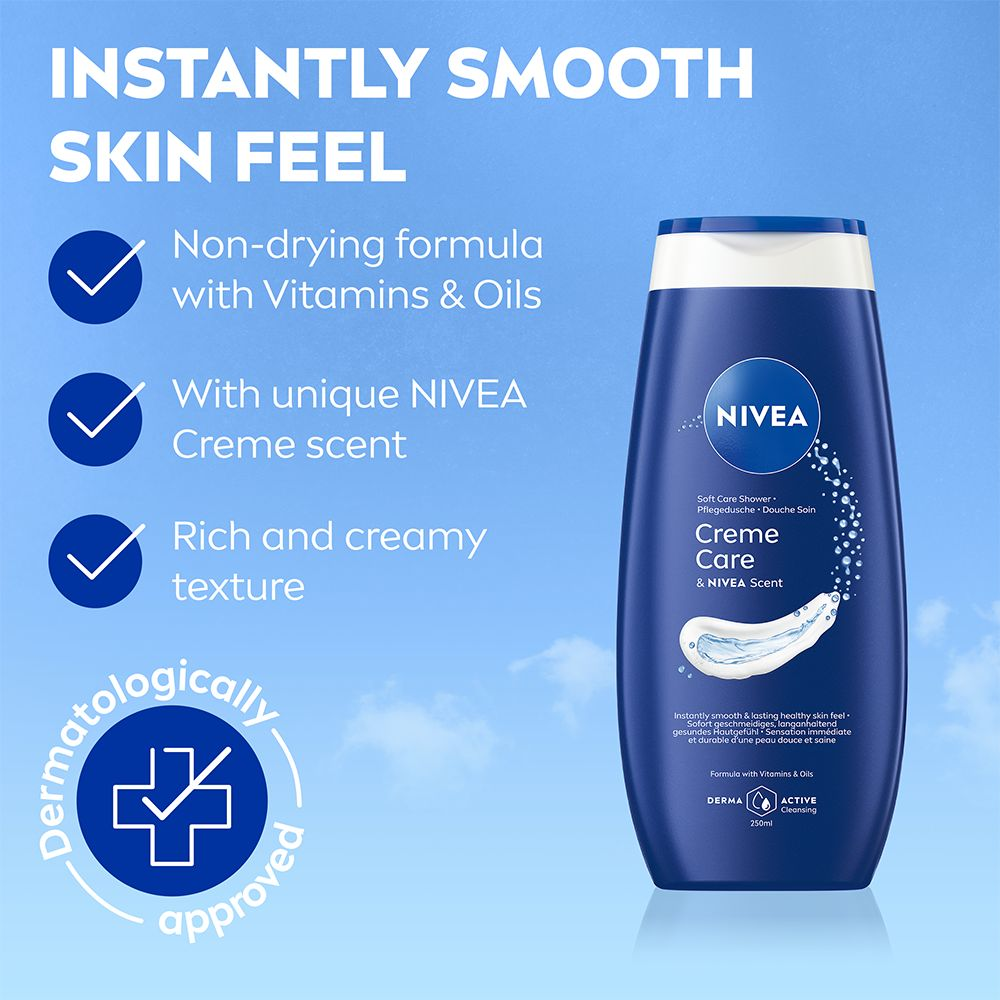 NIVEA Duschtvål Creme Care 250 ml