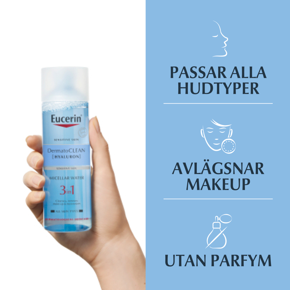 Eucerin DermatoCLEAN 3-i-1 Micellar Water 200 ml