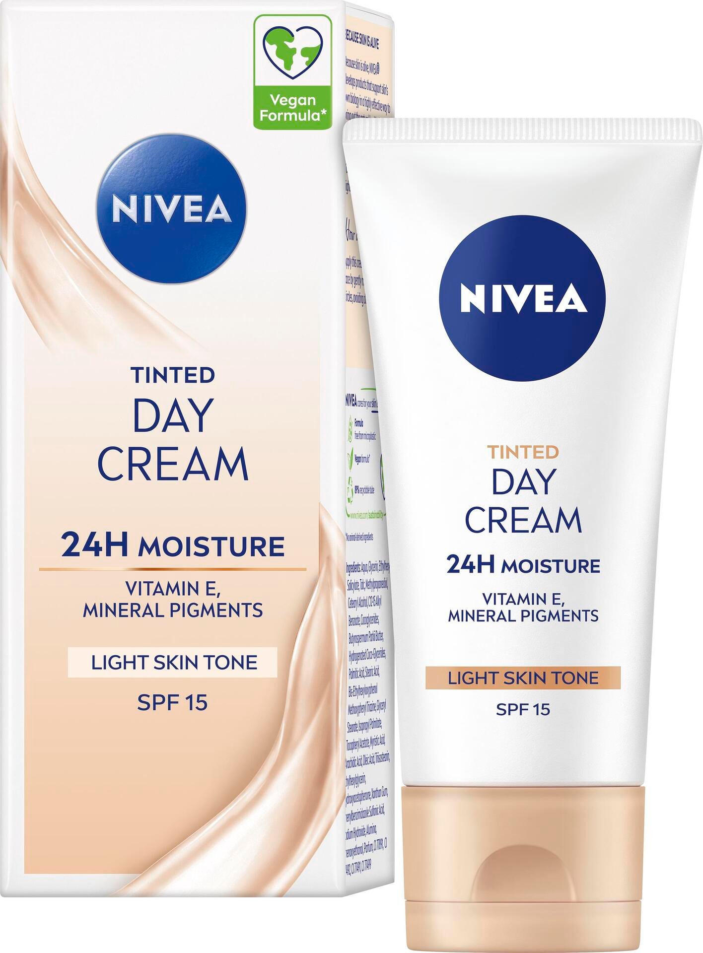 NIVEA Färgad dagkräm Tinted Day Cream Light SPF15 50 ml