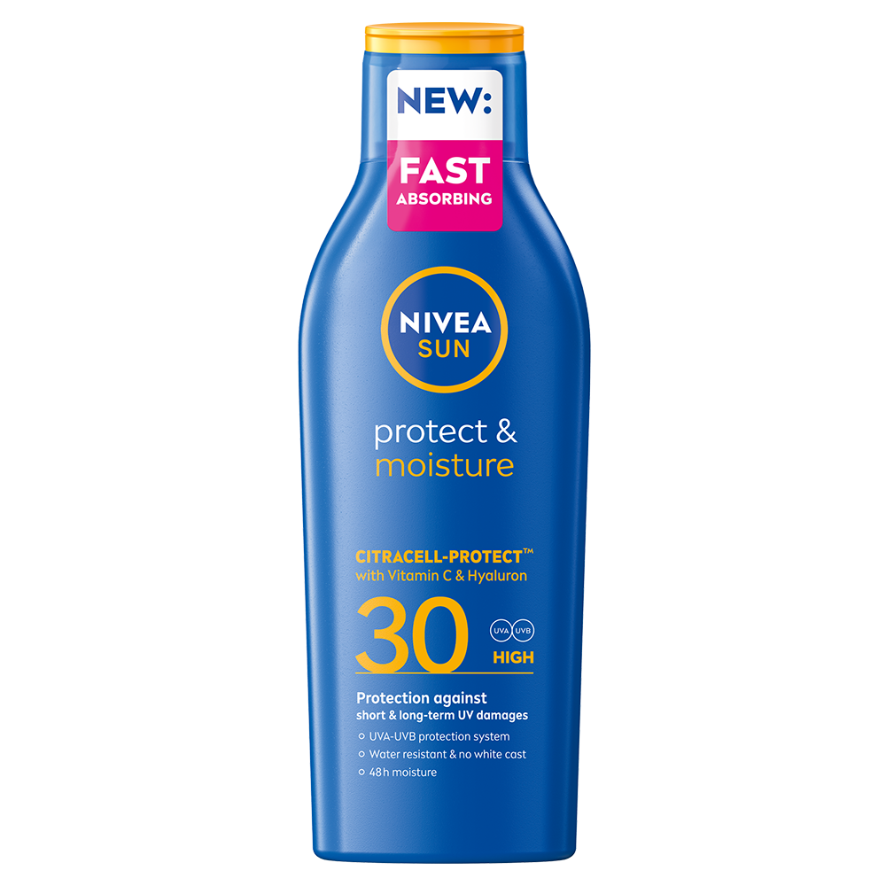 NIVEA SUN Protect & Moisture SPF30 Sun Lotion 200 ml