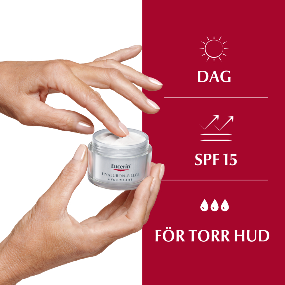 Eucerin Hyaluron-Filler + Volume-Lift Day Cream SPF 15 Dry Skin 50 ml