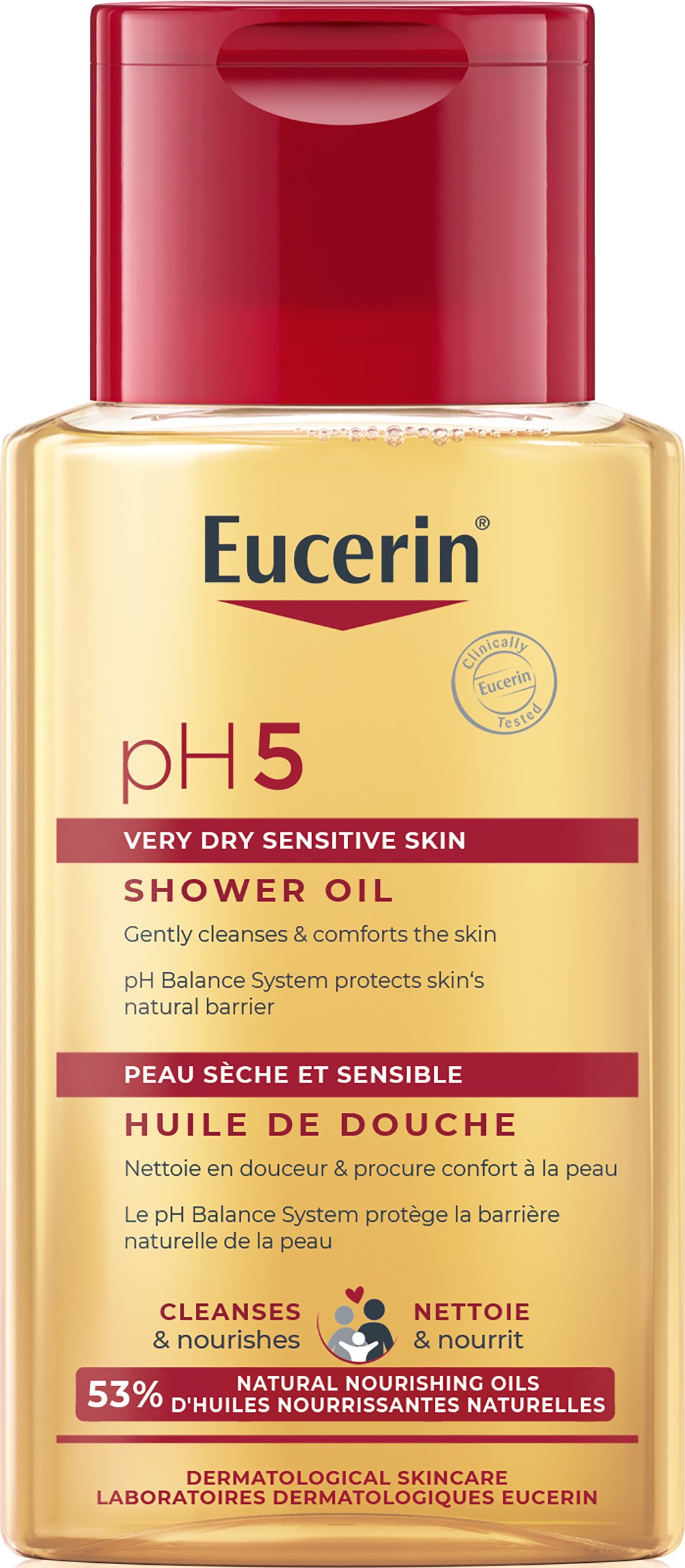 Eucerin pH5 Shower Oil Parfymerad Travel Size 100 ml