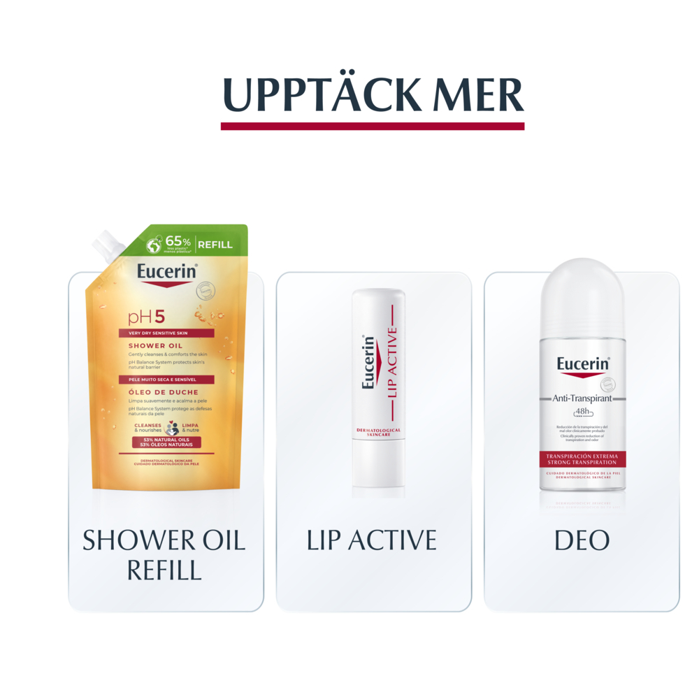 Eucerin pH5 Shower Oil Parfymerad Travel Size 100 ml