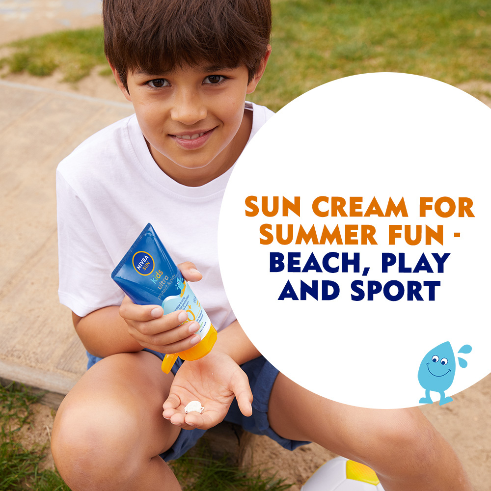 NIVEA SUN Kids Ultra Protect & Play SPF50+ Sun Cream 150ml