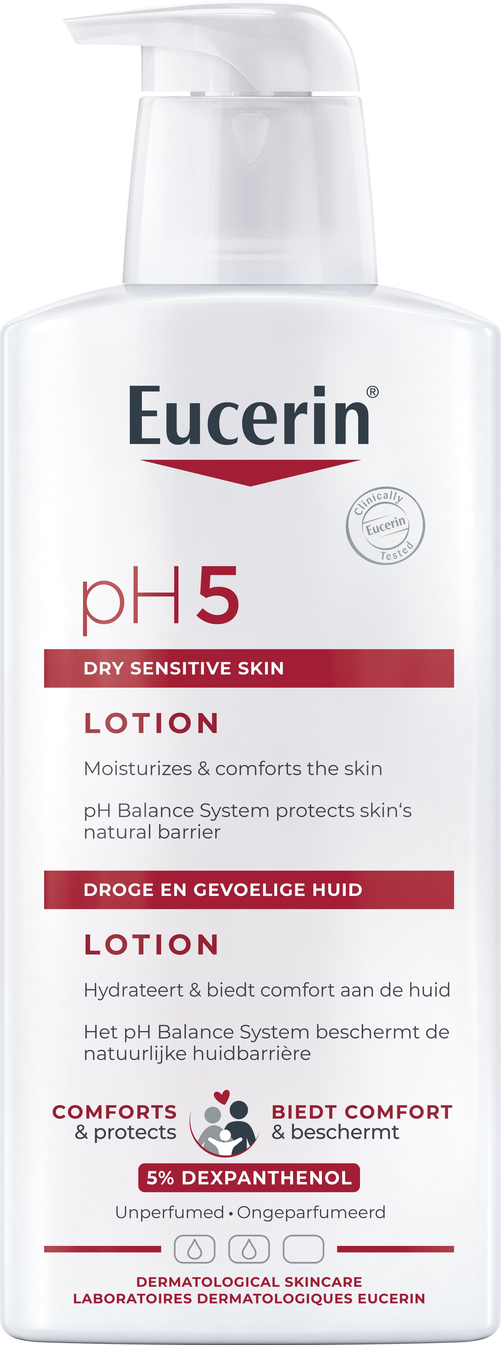 Eucerin pH5 Lotion Oparfymerad 400 ml
