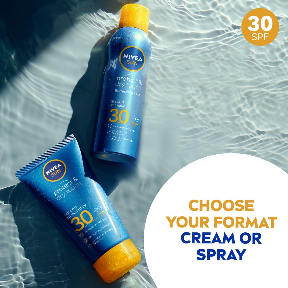 NIVEA SUN Sun Spray Protect & Refreshing Mist SPF 30 200 ml