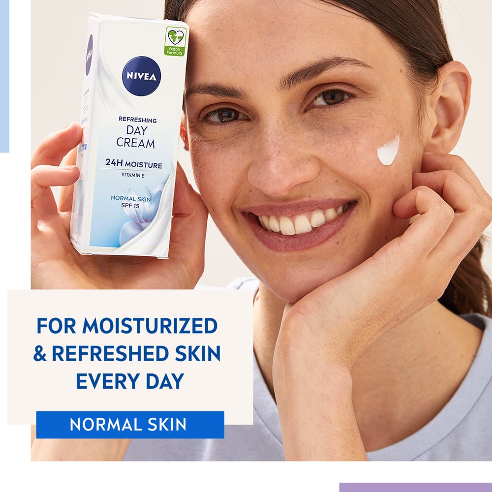 NIVEA Dagkräm Refreshing Day Cream SPF15 50 ml