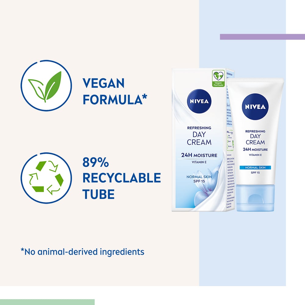 NIVEA Dagkräm Refreshing Day Cream SPF15 50 ml