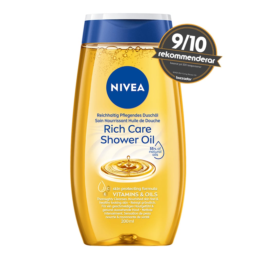 NIVEA Duscholja Rich Caring Shower Oil 200 ml