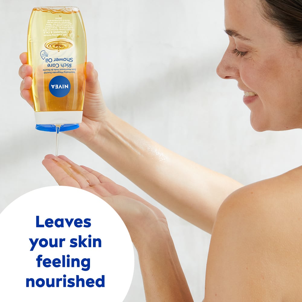 NIVEA Duscholja Rich Caring Shower Oil 200 ml