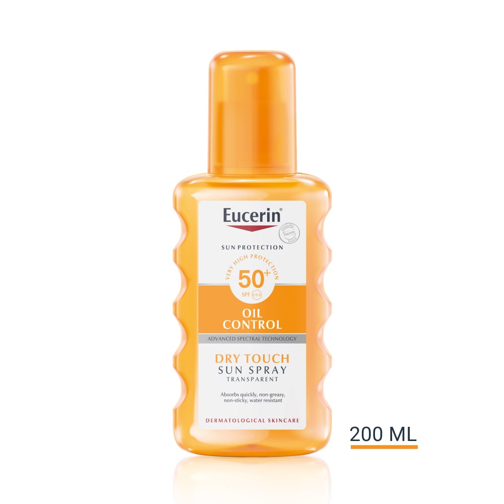 Eucerin Oil Control Sun Spray SPF50+Transparent 200 ml