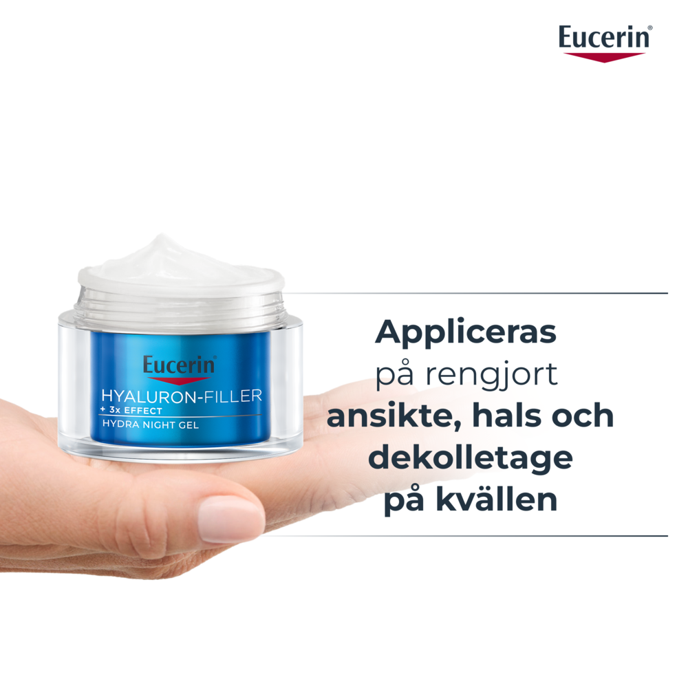 Eucerin Hyaluron-Filler + 3x Effect Hydra Night Gel 50 ml