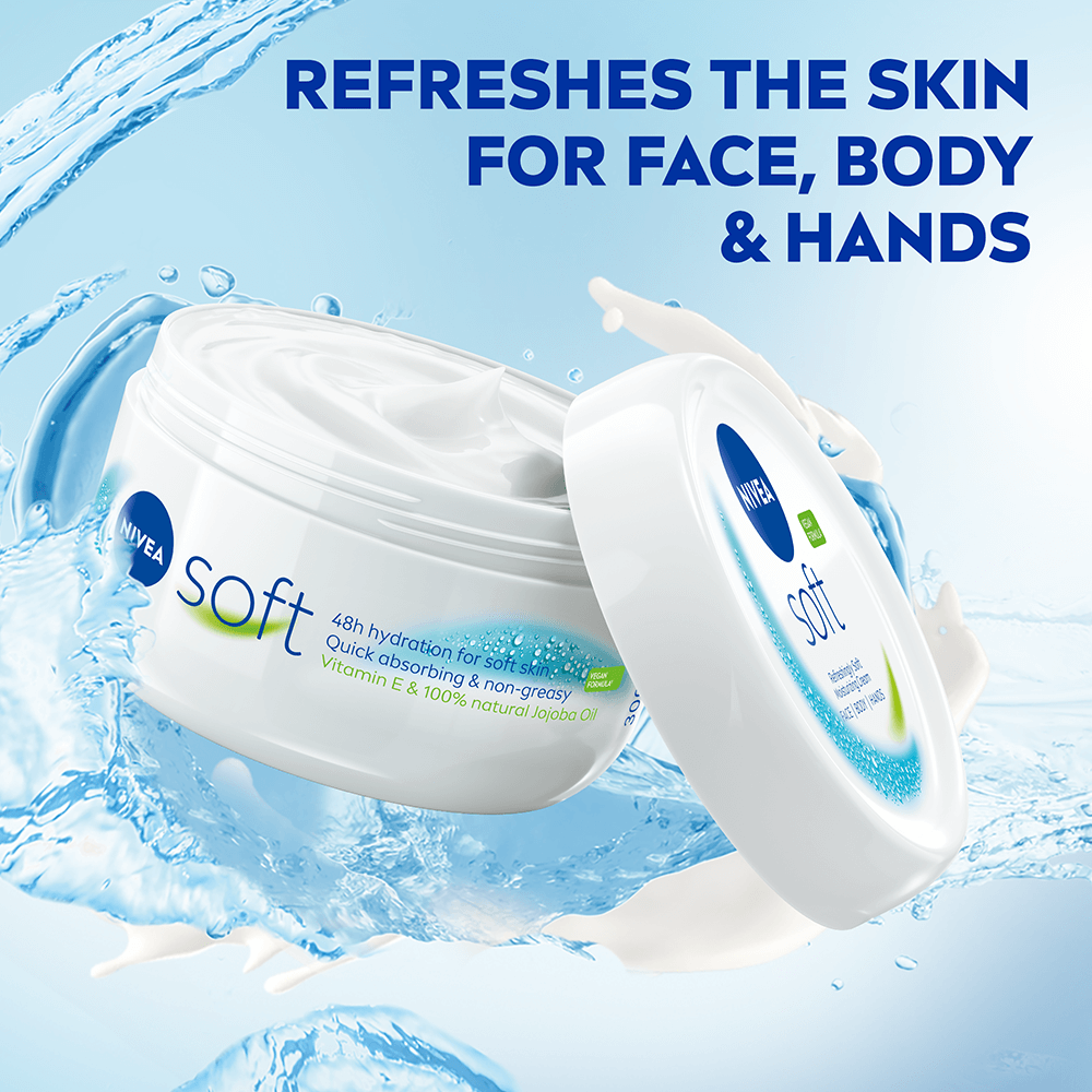 NIVEA Hudkräm Soft 200 ml