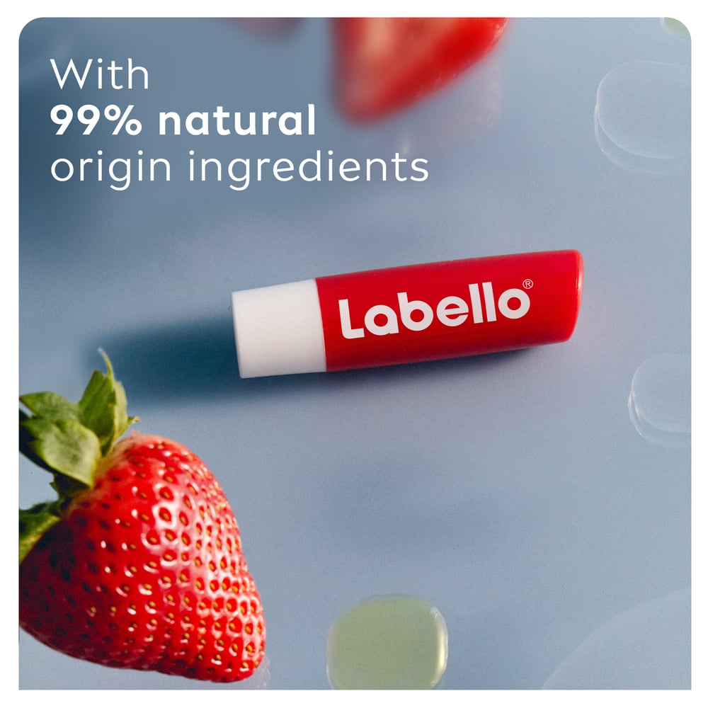 Labello Läppbalsam Strawberry Shine Lip Balm 4,8 g