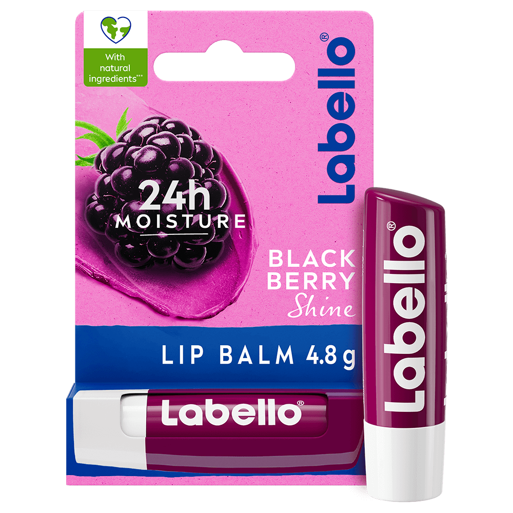 Labello Läppbalsam Blackberry Shine Lip Balm 4,8 g