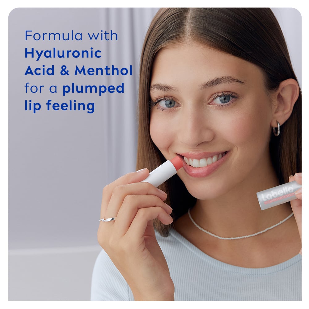 Labello Läppbalsam Hyaluron Lip Moisture Plus Rose 5,2 g