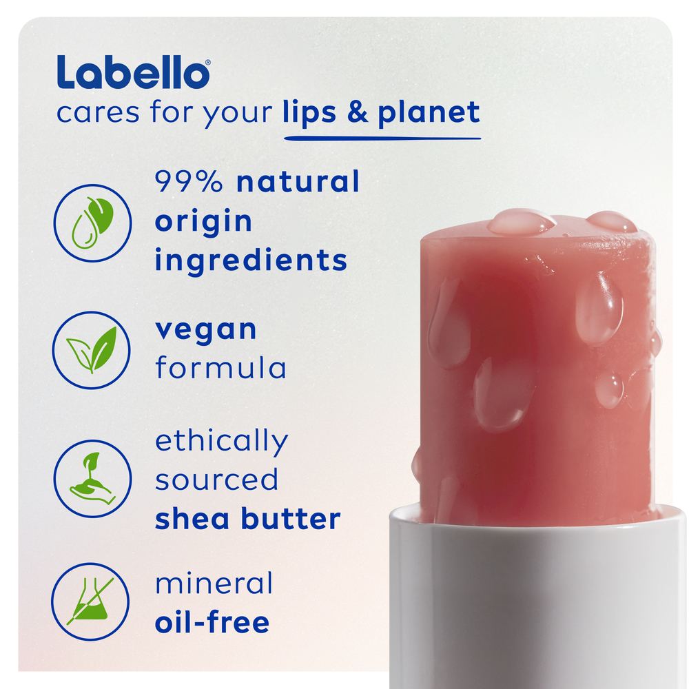 Labello Läppbalsam Hyaluron Lip Moisture Plus Rose 5,2 g