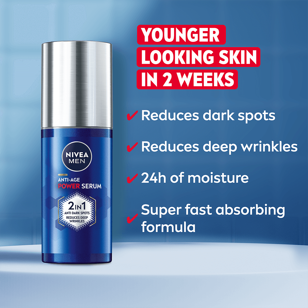 NIVEA MEN Anti-Age Power 2in1 Serum 30 ml