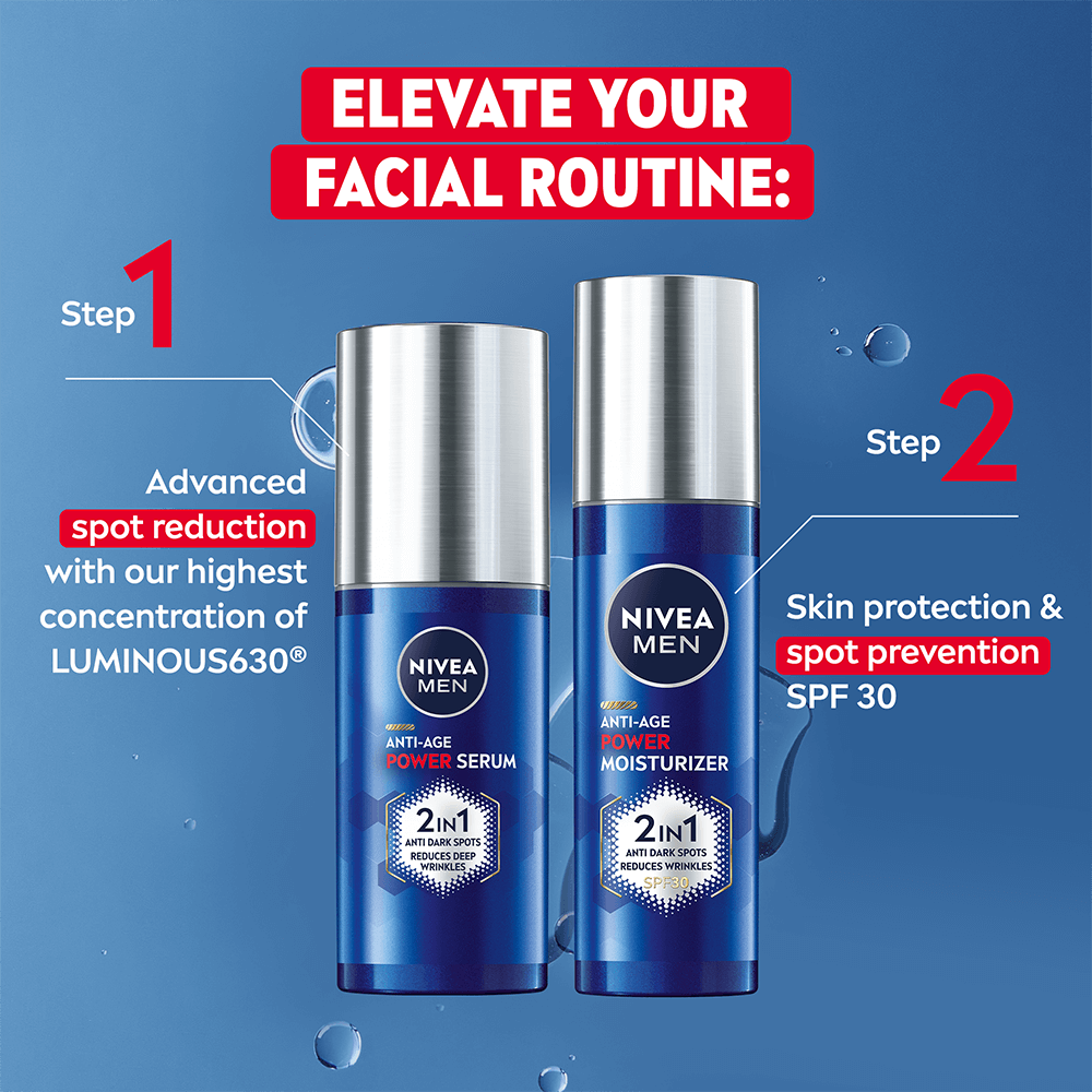 NIVEA MEN Anti-Age Power 2in1 Serum 30 ml