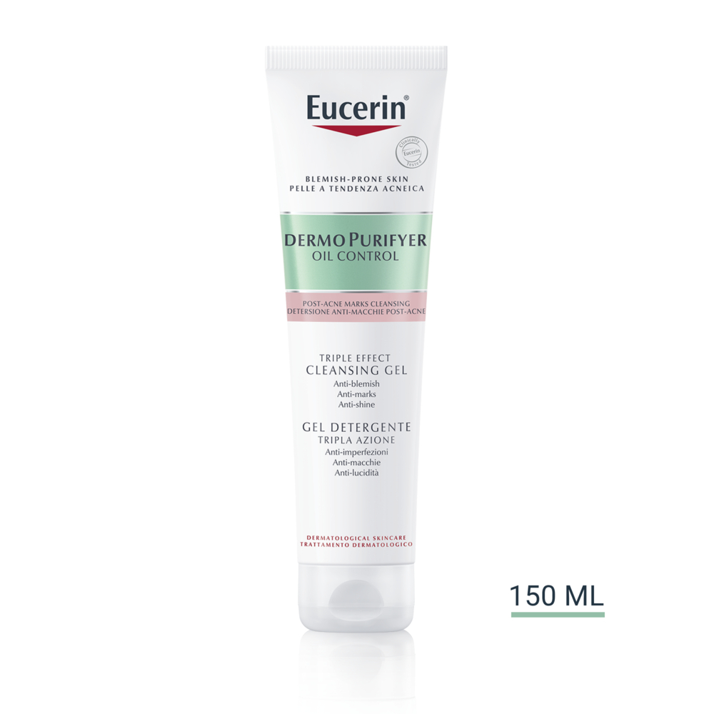 Eucerin DermoPurifyer Oil Control Triple Effect Cleansing Gel 150 ml