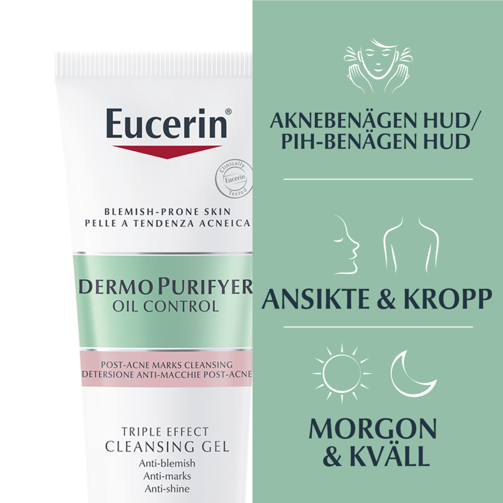 Eucerin DermoPurifyer Oil Control Triple Effect Cleansing Gel 150 ml