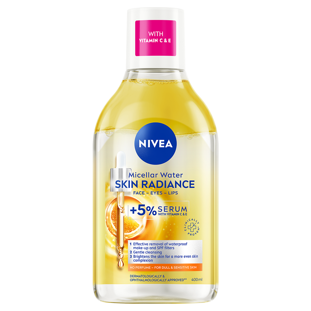 NIVEA Micellärvatten Micellar Water Skin Radiance +5% serum 400 ml