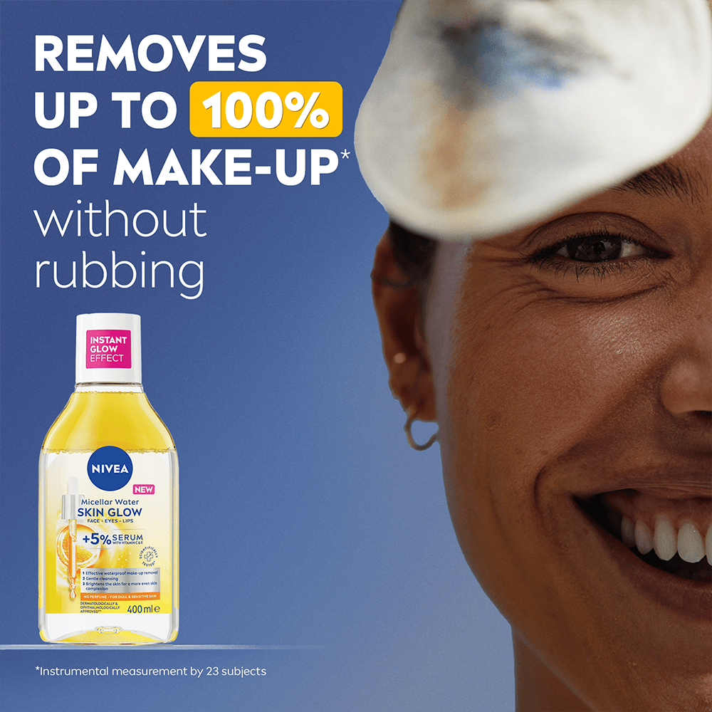 NIVEA Micellärt vatten Micellar Water Skin Glow 400ml