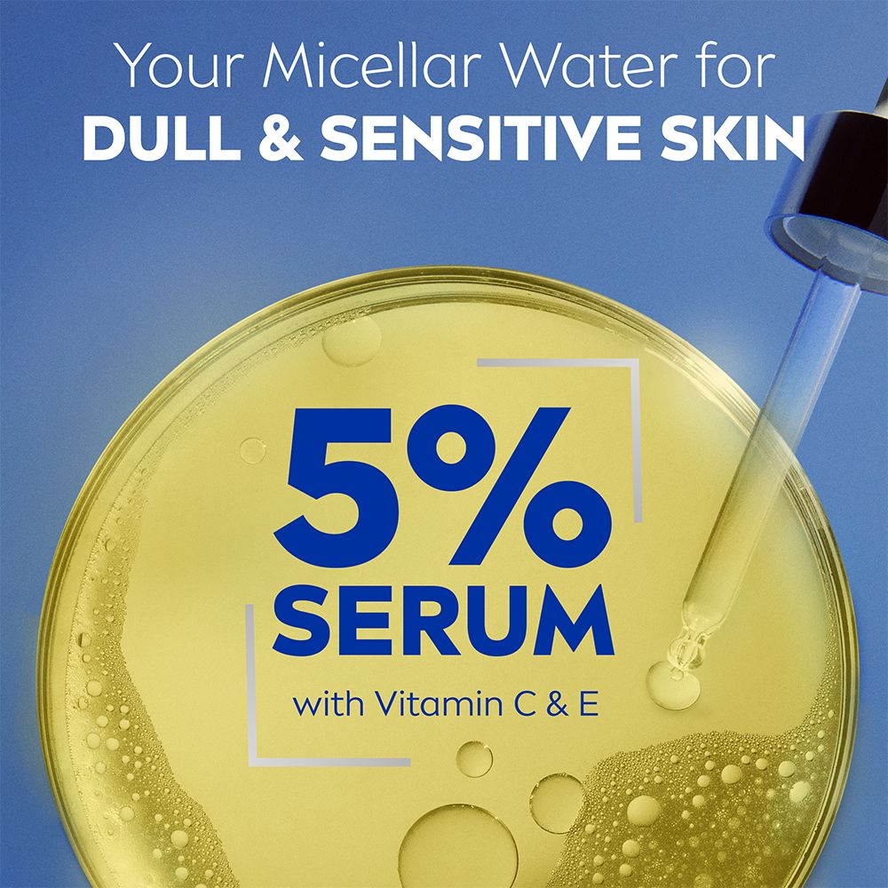 NIVEA Micellärvatten Micellar Water Skin Radiance +5% serum 400 ml