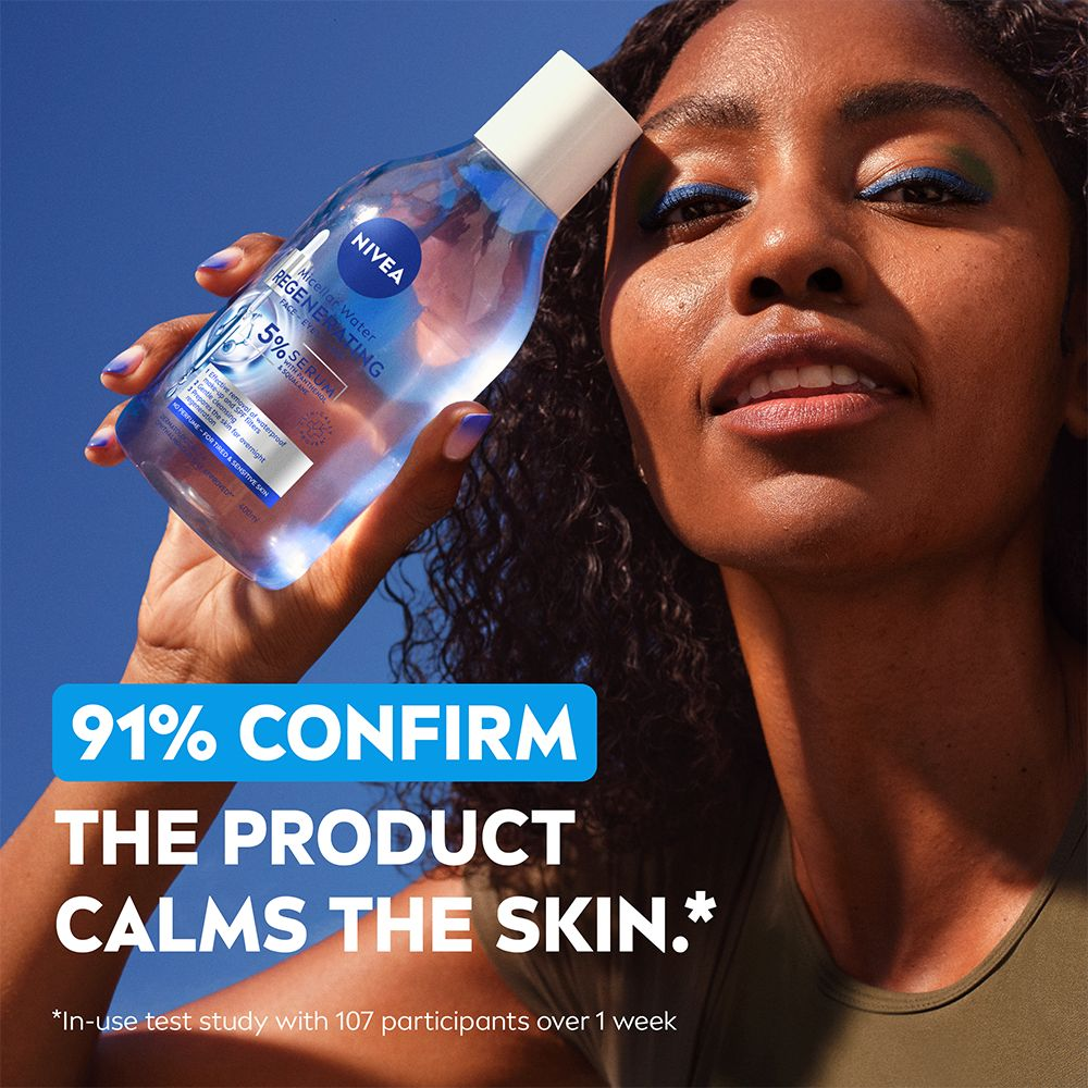 NIVEA Micellärvatten Micellar Water Regenerating +5% serum 400 ml