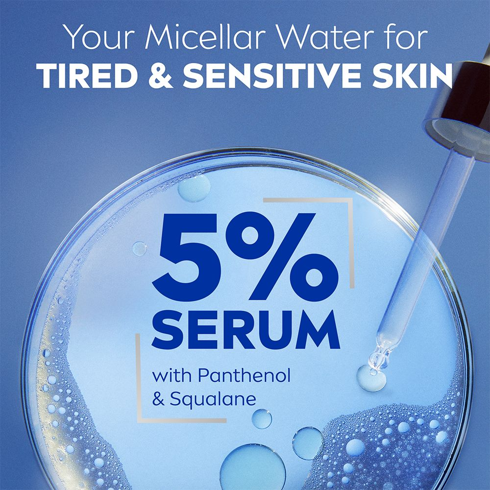 NIVEA Micellärvatten Micellar Water Regenerating +5% serum 400 ml
