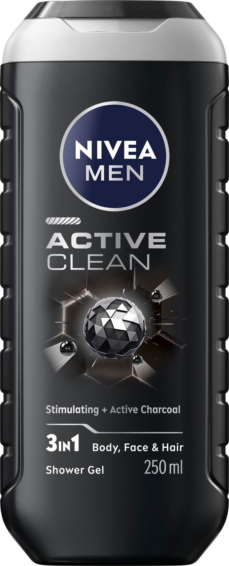 NIVEA MEN Duschtvål Active Clean Shower Gel 250 ml