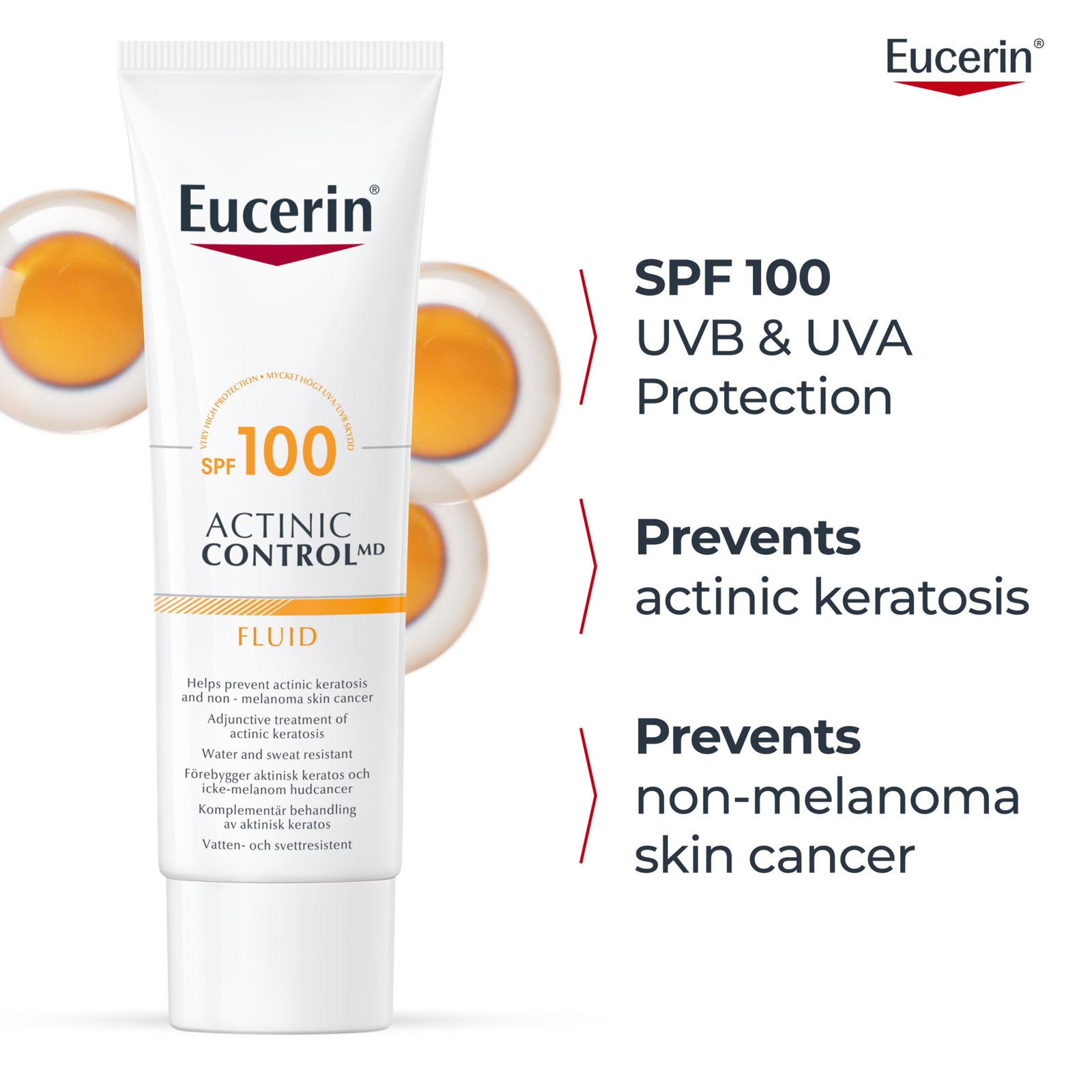Eucerin Sun Actinic Control MD SPF100 80 ml