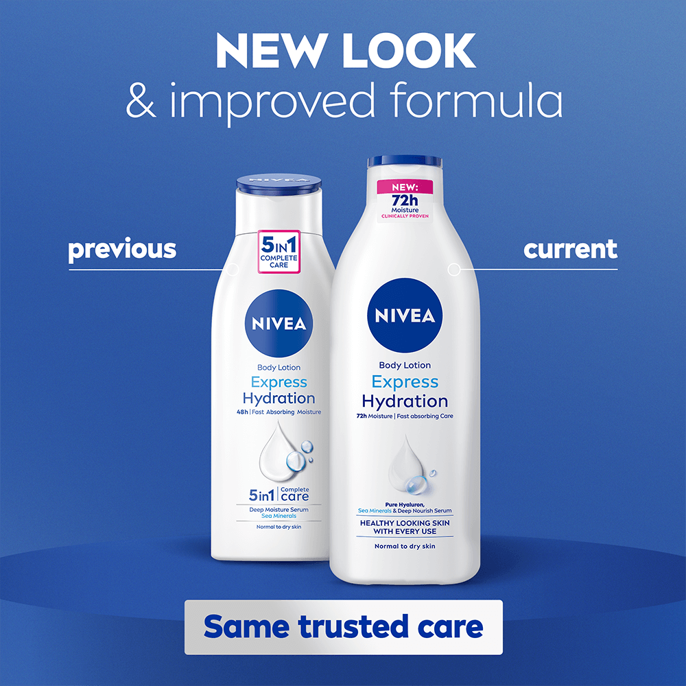 NIVEA Express Hydration Body Lotion 250ml