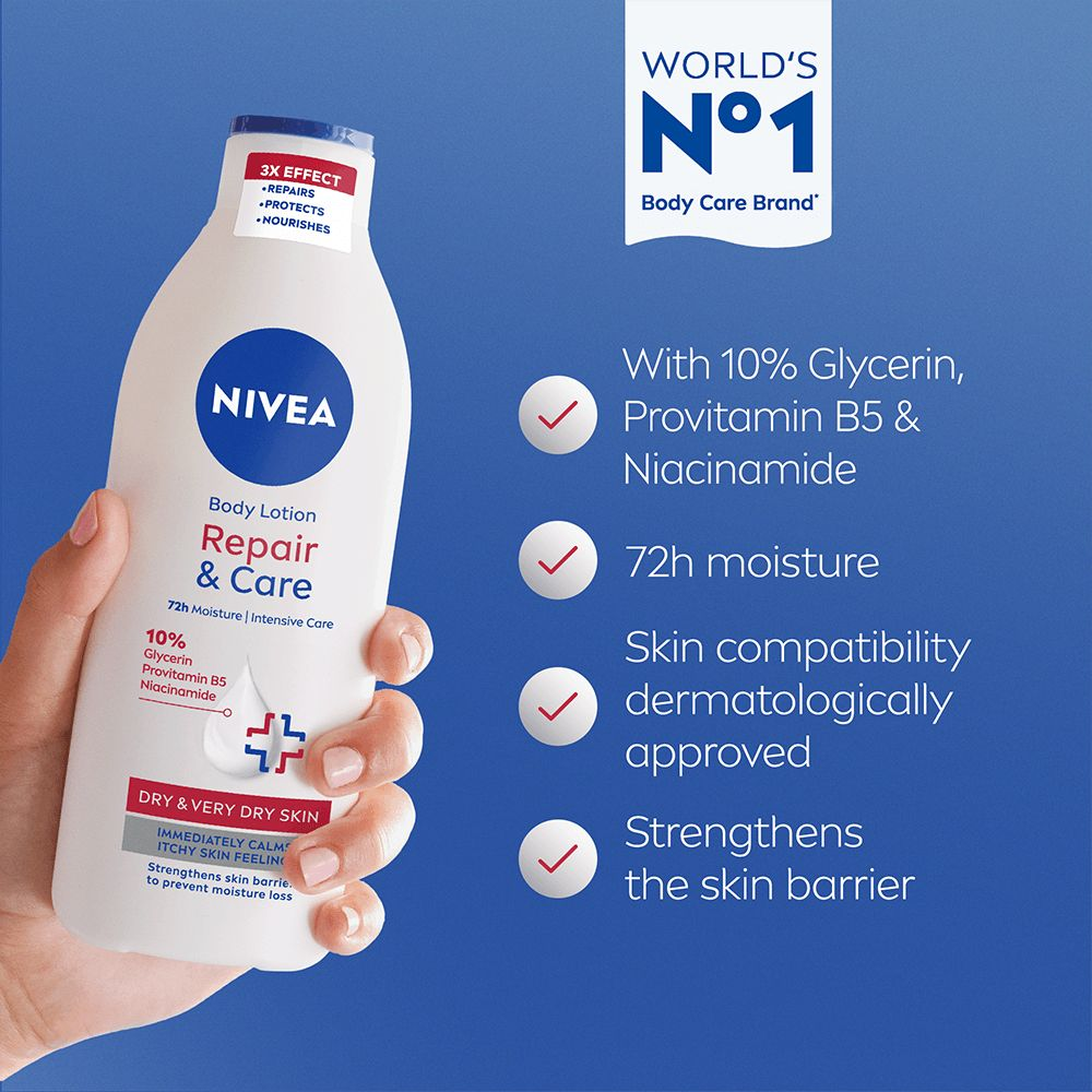NIVEA Kroppslotion Body Lotion Repair & Care 250 ml